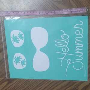 Chalk Couture Hello Summer Transfer